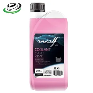 Illustration of wolf coolant antifreeze pink 1ltr 1052678