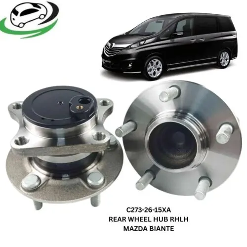 Illustration of c273-26-15xa rear wheel hub assembly for mazda biante - pair (rhlh)