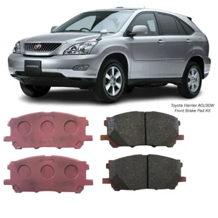 Illustration of toyota harrier 240 front brake pad kit 04465-48100