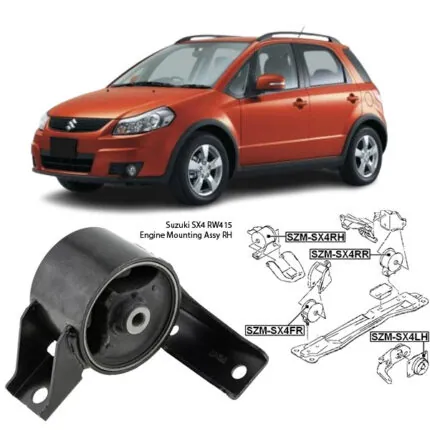 Illustration of suzuki sx4 rw415 engine mounting assy rh szm-sx4rh