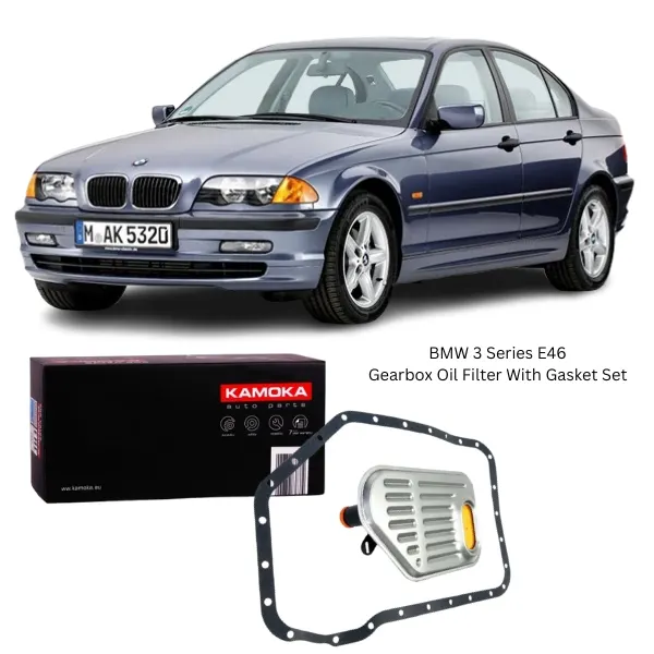 Illustration of bmw 3 series e46 gearbox oil filter with gasket set f601901