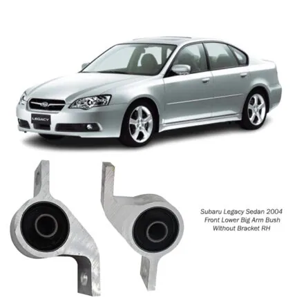 Illustration of subaru legacy sedan 2004 front lower big arm bush without bracket rh 20201-ac100