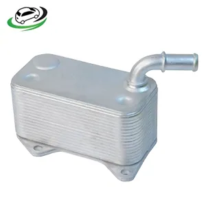 Illustration of engine oil cooler audi a3 8p/b7 a4/tt mkii/tts / vw eos/golf r/golf v/jetta v/passat b6 06d117021c
