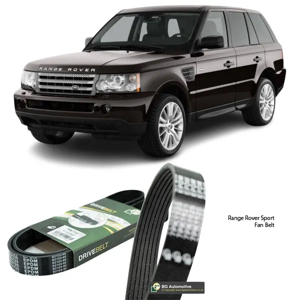 Illustration of range rover sport fan belt 8pk2092