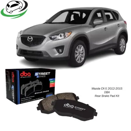 Illustration of mazda cx-5 2012-2015 rear brake pad kit street performance db2227ss