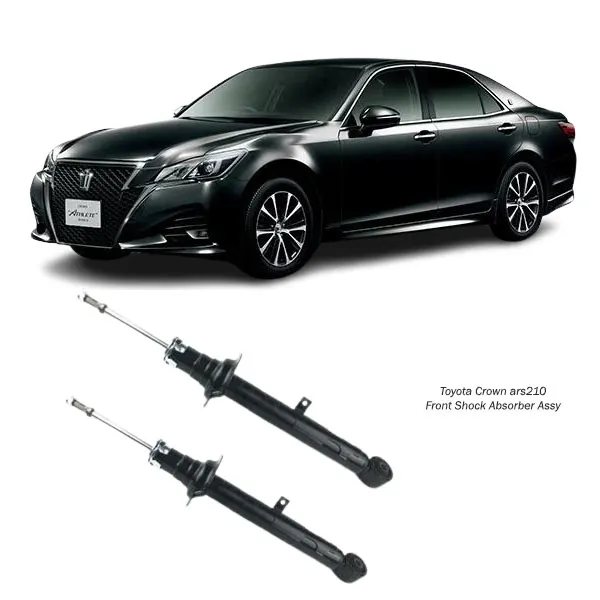 Illustration of toyota crown ars210 front kyb electric shock absorber set