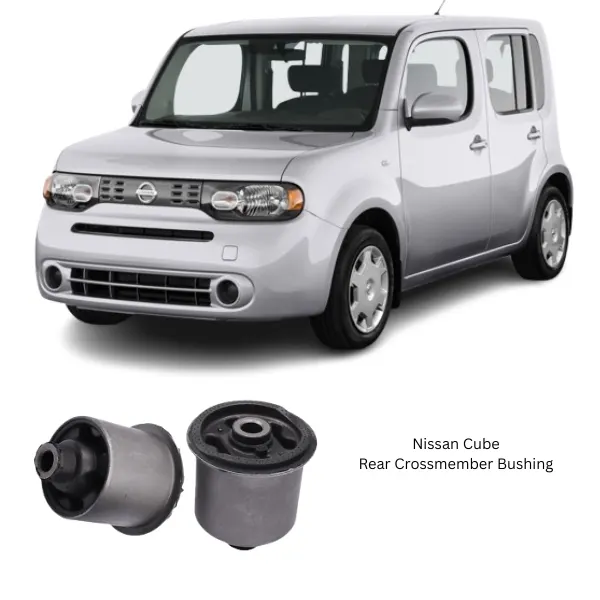 Illustration of nissan cube rear crossmember bushing 55045-ed500