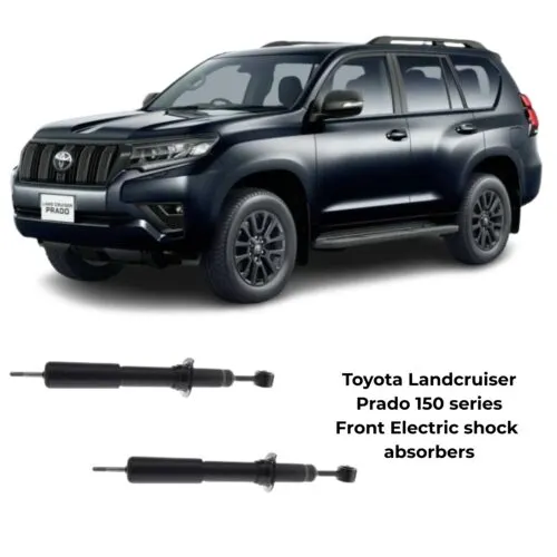 Illustration of toyota landcruiser prado 150 series front electric shock absorbers 741071