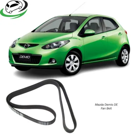 Illustration of mazda demio de fan belt 6pk960