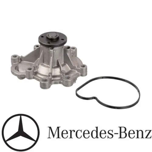 Illustration of mercedes benz c230 l4 1.8l engine water pump 2712000401