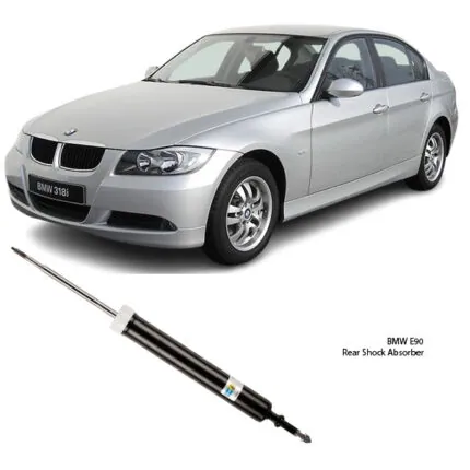 Illustration of bmw e90 rear shock absorber assy 33526771725