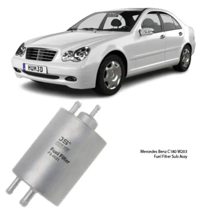 Illustration of mercedes benz c180 w203 fuel filter sub assy fs0031