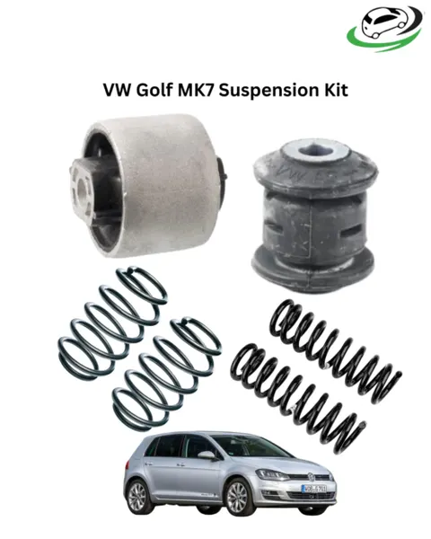 Illustration of vw golf mk7 suspension kit | coil springs + bga arm bushes