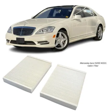 Illustration of mercedes benz s250 w221 cabin air filter 17801-30060