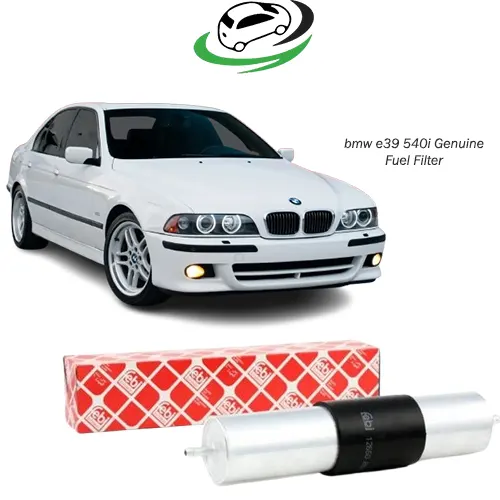 Illustration of bmw e39 540i genuine fuel filter 13321702632
