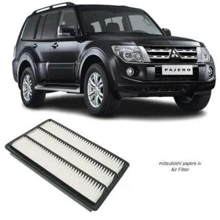 Illustration of mitsubishi pajero iv/montero v87w/v97w air filter mr404847