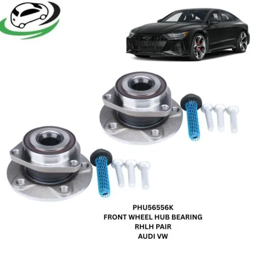 Illustration of phu56556k front wheel hub bearing assembly - audi a3, seat leon, skoda octavia, vw golf (pair rhlh)