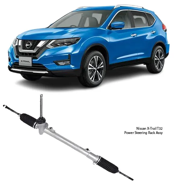 Illustration of nissan x-trail t32 rhd manual power steering rack assy 48001-4bg0a