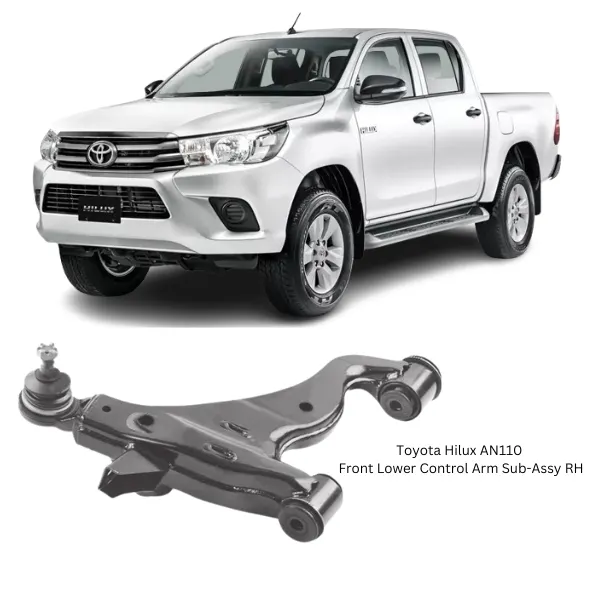 Illustration of toyota hilux an110 front lower control arm sub-assy rh 48068-0k010
