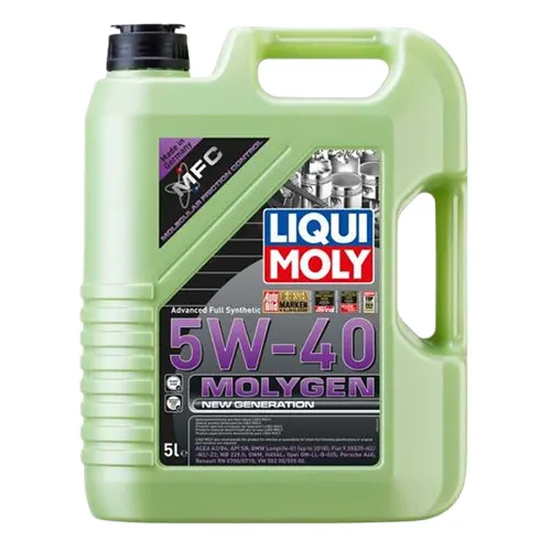 Illustration of liqui moly 5w-40 molygen new generation 8536