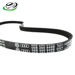 Illustration of a/c drive belt audi b5 a4 1.8t / bmw e36 m42 1.8l / vw passat b5 1.8t/tdi 06b260849a
