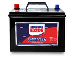 Illustration of n70 rh chloride exide battery