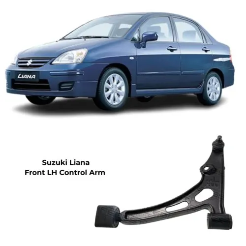 Illustration of suzuki liana front lh control arm 0724-ballh