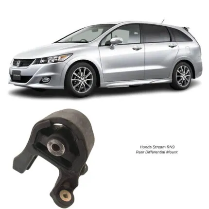 Illustration of honda stream rn9 rear differential mount hab-014