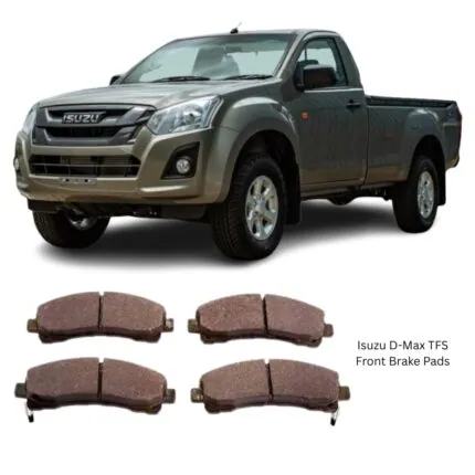 Illustration of isuzu d-max tfs front brake pads d4057