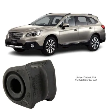 Illustration of subaru legacy/outback bs9 front stabilizer bar bush 20414-al000