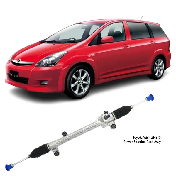 Illustration of toyota wish zne10 manual power steering rack assy 45510-68010