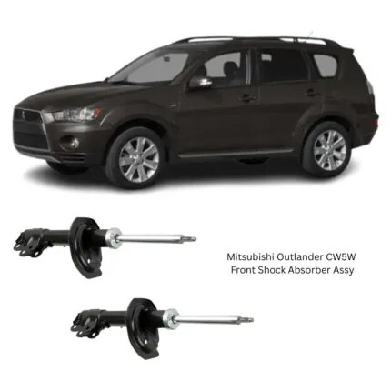 Illustration of mitsubishi outlander cw5w front shock absorber assy 339125