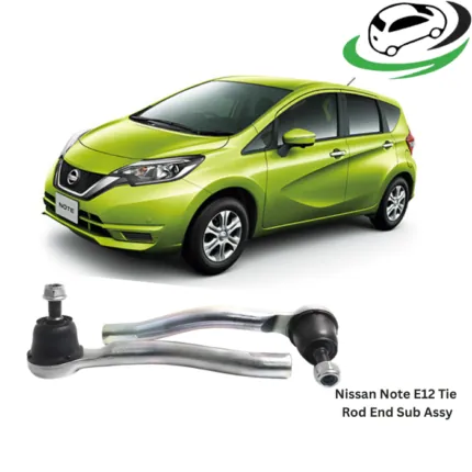 Illustration of tie rod end sub-assy set r/l jokito 48640-1hm0a / 48520-1hm0a for nissan note e12