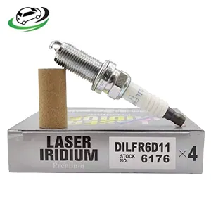 Illustration of ngk laser iridium spark plug dilfr6d-11 lexus, subaru, toyota