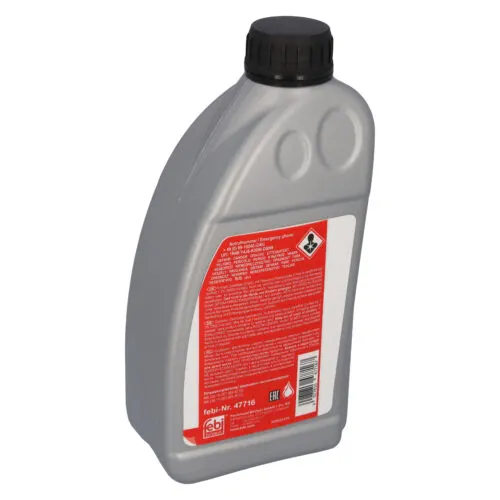 Illustration of febi 47716 automatic transmission fluid (atf) for mercedes-benz 9g-tronic - mb 236.16 / mb 236.17 approved transmission oil