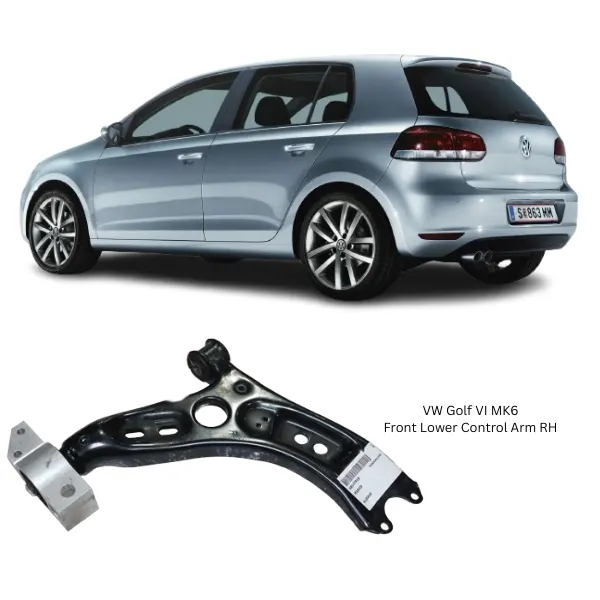 Illustration of vw golf vi mk6 front lower control arm rh 1k0407152r