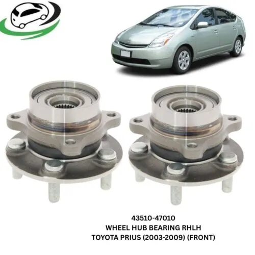 Illustration of 43510-47010 front wheel hub bearing rh/lh pair - toyota prius (2003-2009)