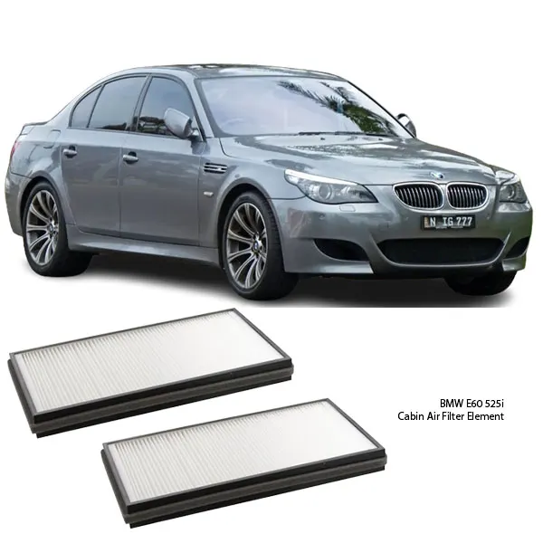 Illustration of bmw e60 525i cabin air filter assy 64319171858