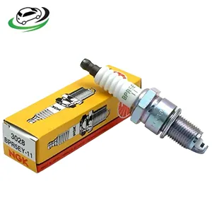 Illustration of ngk v-power spark plug chevrolet, mazda, lexus, isuzu bpr5ey-11
