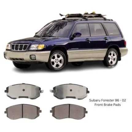 Illustration of subaru forester 96 – 02 front brake pads d7055m