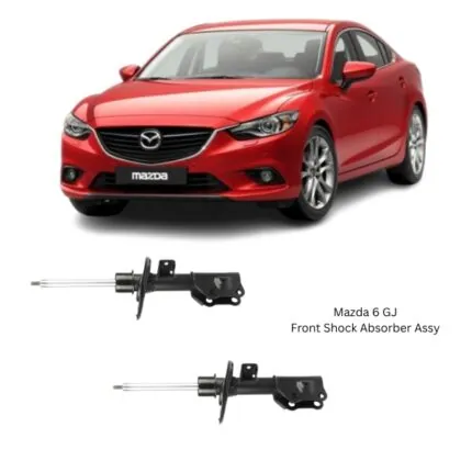 Illustration of mazda 6 gj front shock absorber assy 339405
