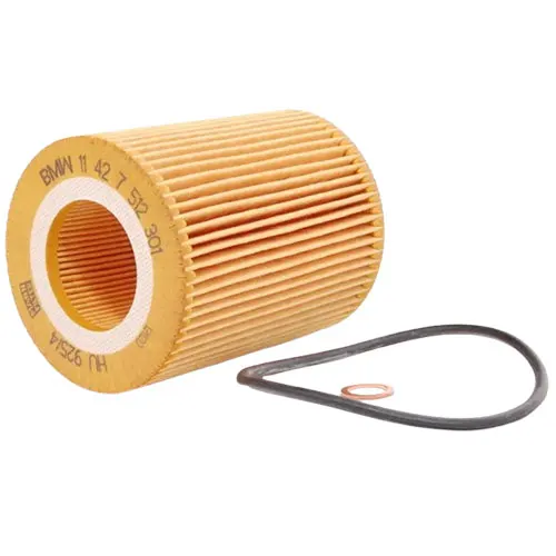Illustration of bmw e39 525i oil filter assy 11427512300
