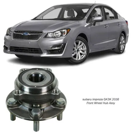 Illustration of subaru impreza gk3k front wheel hub bearing 28373-sc000