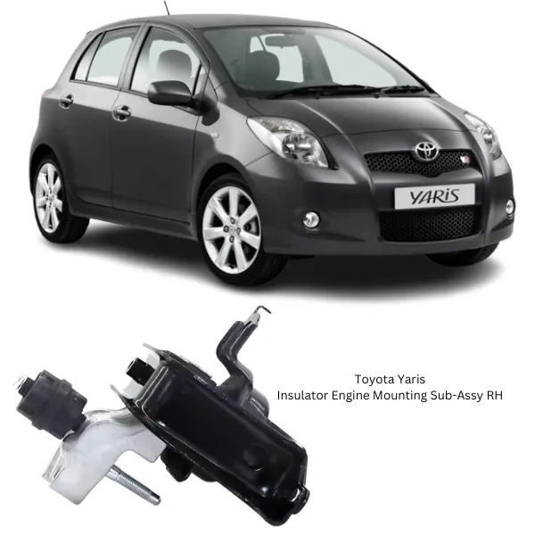 Illustration of toyota yaris insulator engine mounting sub-assy rh 12305-21020
