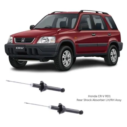 Illustration of honda cr-v rd1 rear shock absorber lh/rh assy 341261