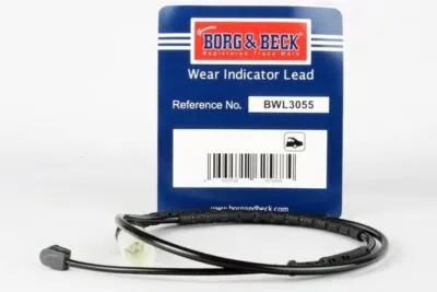 Illustration of borg & beck bwl3055 rear brake pad wear sensor