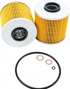 Illustration of oil filter 11421709514 bmw m40 m43 engine