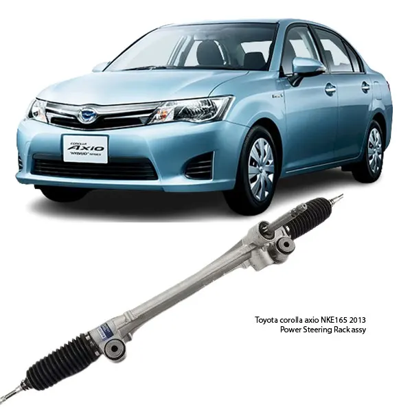 Illustration of toyota corolla axio nke165 rhd manual power steering rack assy 45510-52241