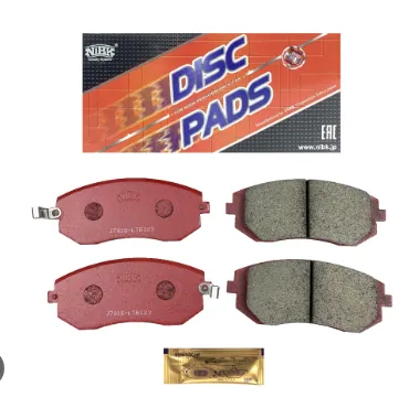 Illustration of front brake pads subaru forester lagacy outback nibk sports