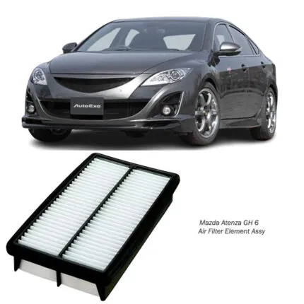 Illustration of mazda atenza gh 6 air filter element assy rf4f-13-z40